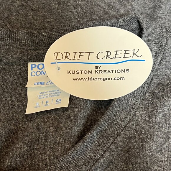 NWT Multnomah‎ Falls Columbia Gorge Oregon Neon Rainbow Graphic Tee Shirt Size S - Picture 6 of 8